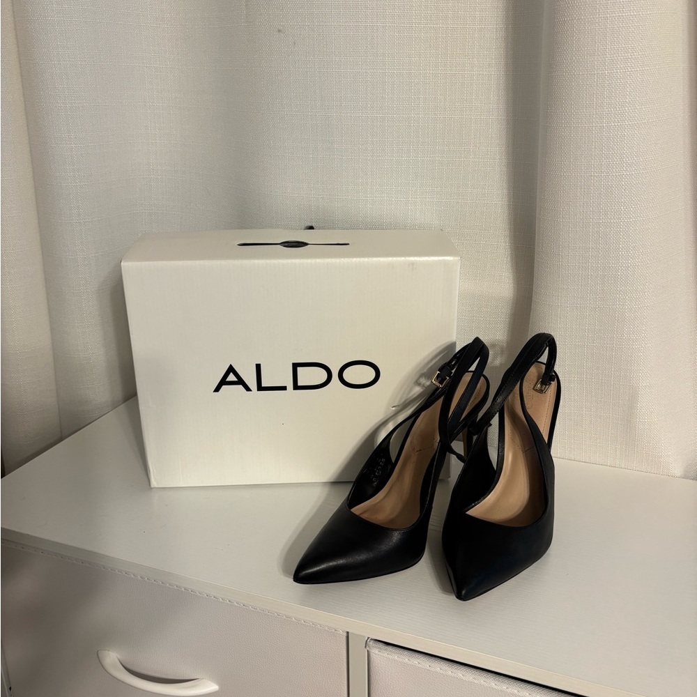 ALDO Sleek Black Women's Heels